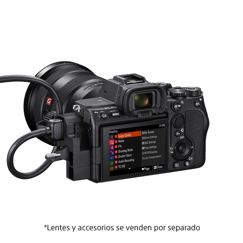 Alpha 7S III con capacidad profesional de videos/fotos