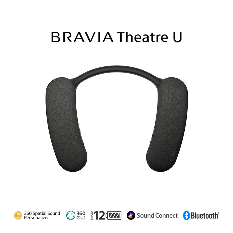 Enceinte Tour De Cou Sony BRAVIA Theatre U - Son Dolby Atmos - 12h Autonomie - Compatible PS5 Et TV